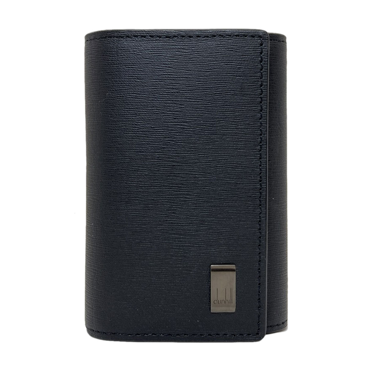 Dunhill logo key holder Leather mens [Used]