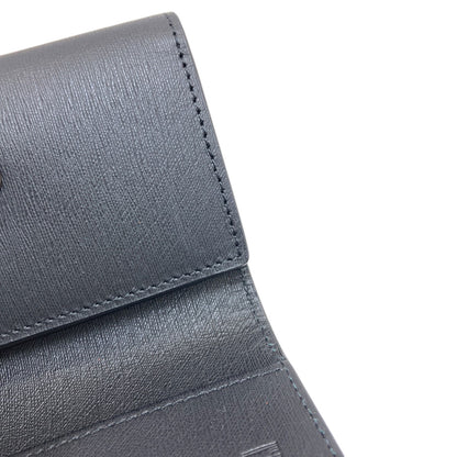 Dunhill logo key holder Leather mens [Used]