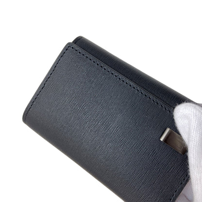 Dunhill logo key holder Leather mens [Used]