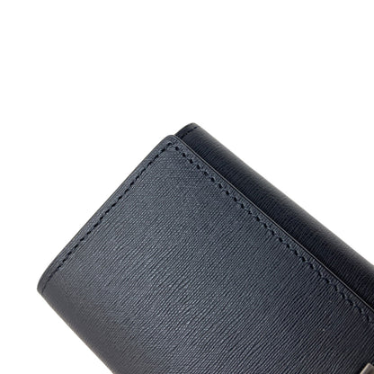 Dunhill logo key holder Leather mens [Used]