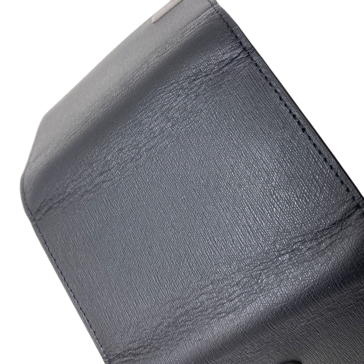 Dunhill logo key holder Leather mens [Used]