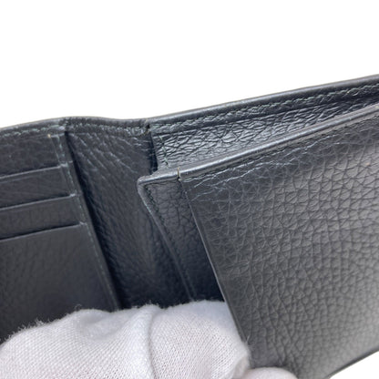 Dunhill Logo Hardware Card Case Leather mens [Used]