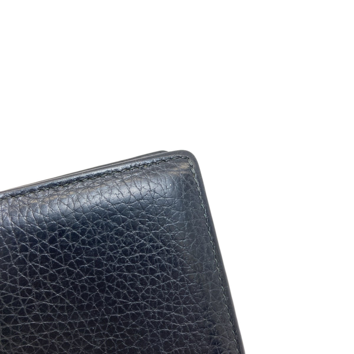 Dunhill Logo Hardware Card Case Leather mens [Used]
