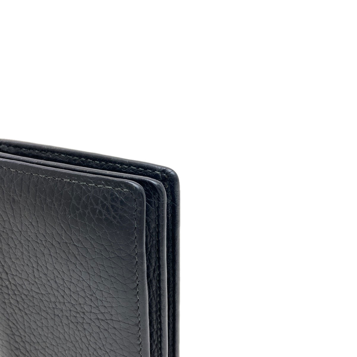 Dunhill Logo Hardware Card Case Leather mens [Used]
