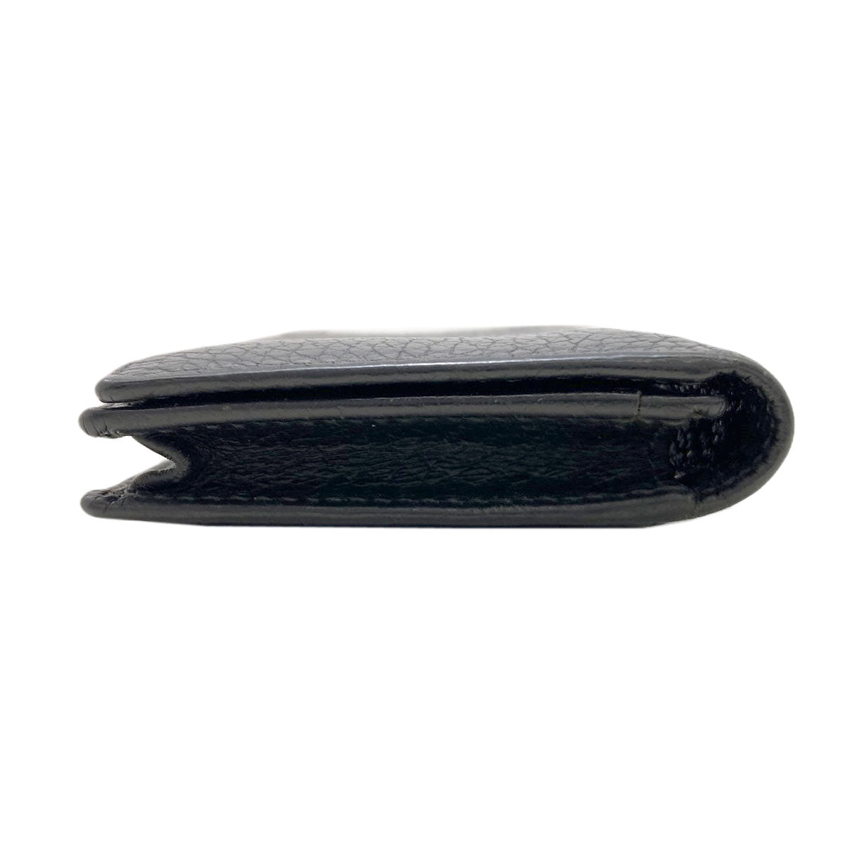 Dunhill Logo Hardware Card Case Leather mens [Used]
