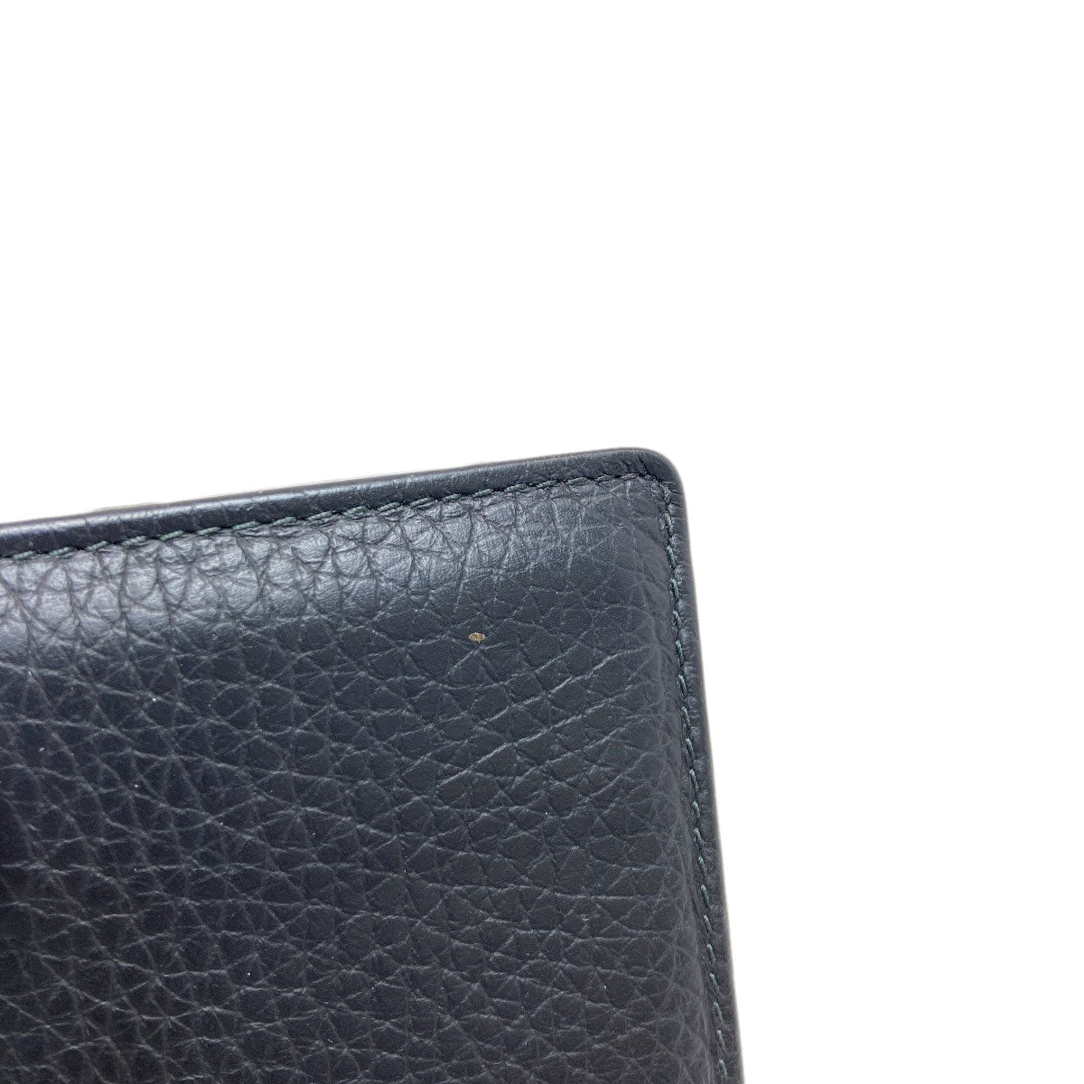 Dunhill Logo Hardware Card Case Leather mens [Used]