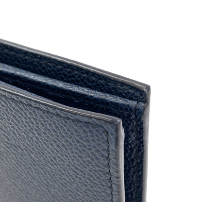PRADA logo Bifold Wallet No Coin Pocket Leather Ladies [Used]
