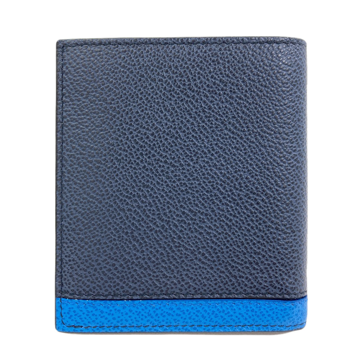 PRADA logo Bifold Wallet No Coin Pocket Leather Ladies [Used]