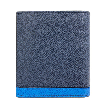 PRADA logo Bifold Wallet No Coin Pocket Leather Ladies [Used]