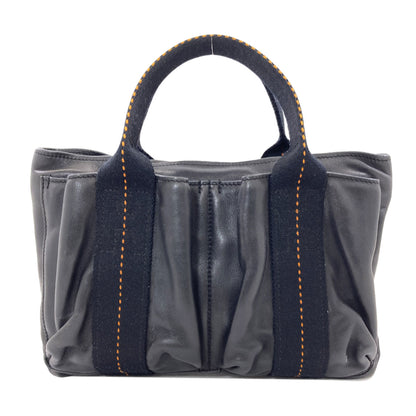HERMES Caravan Horizontal PM Handbag Calf Ladies [Used]