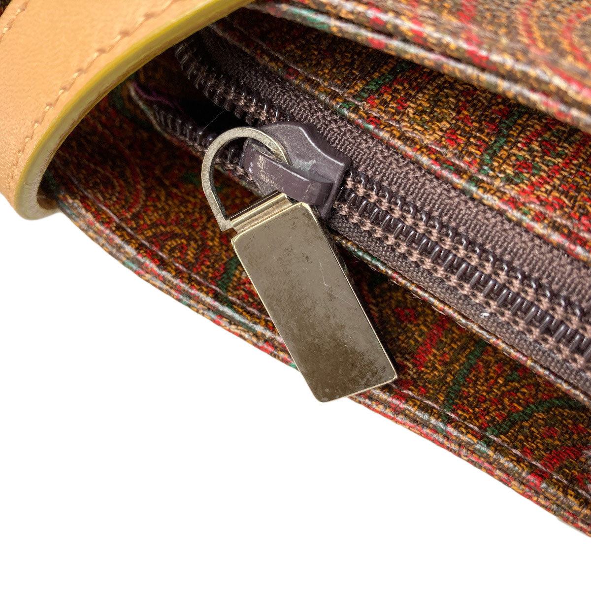 ETRO Paisley pattern Shoulder Bag PVC Ladies [Used]