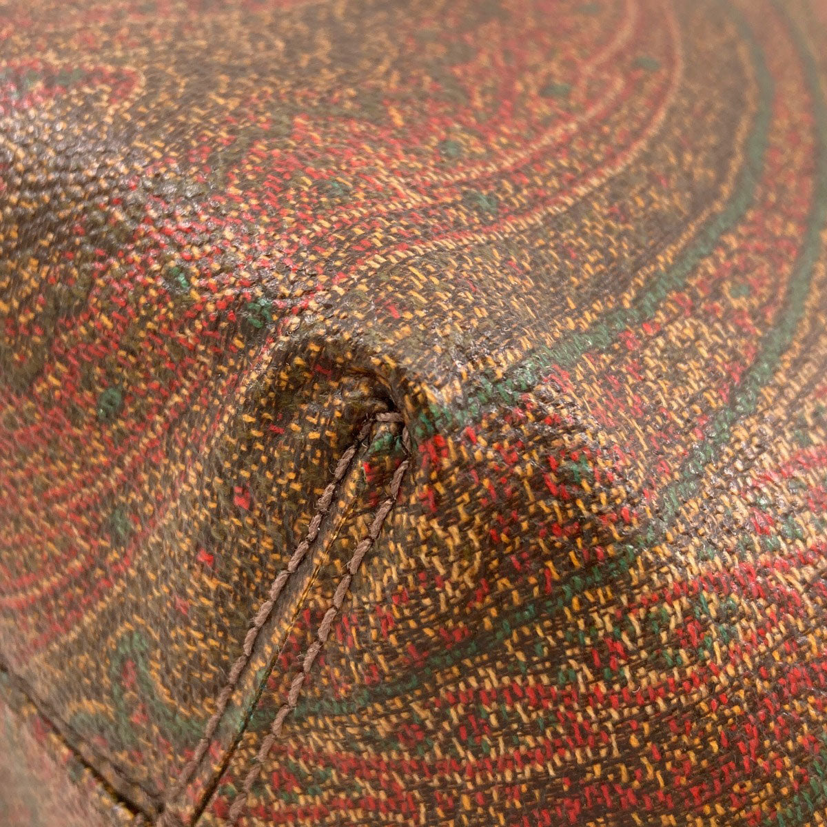 ETRO Paisley pattern Shoulder Bag PVC Ladies [Used]