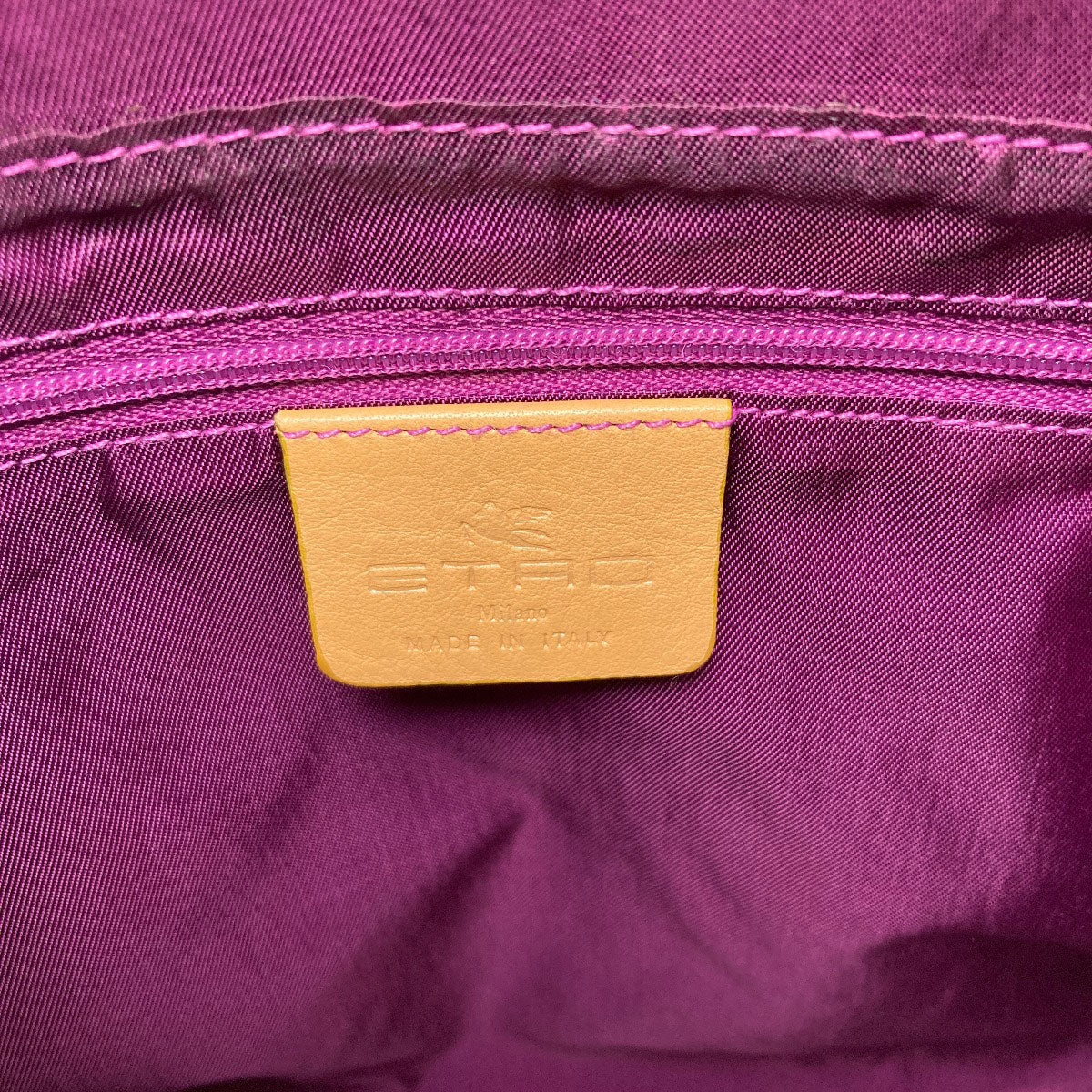 ETRO Paisley pattern Shoulder Bag PVC Ladies [Used]