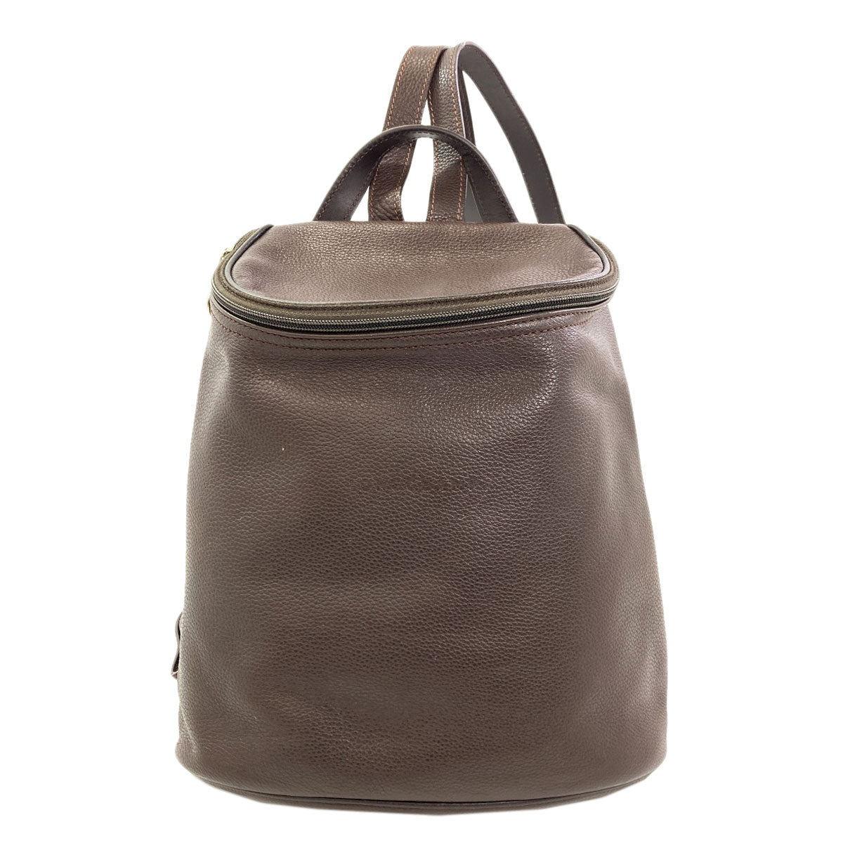 Longchamp logo Backpack Â· Daypack Leather Ladies [Used]