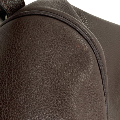 Longchamp logo Backpack Â· Daypack Leather Ladies [Used]
