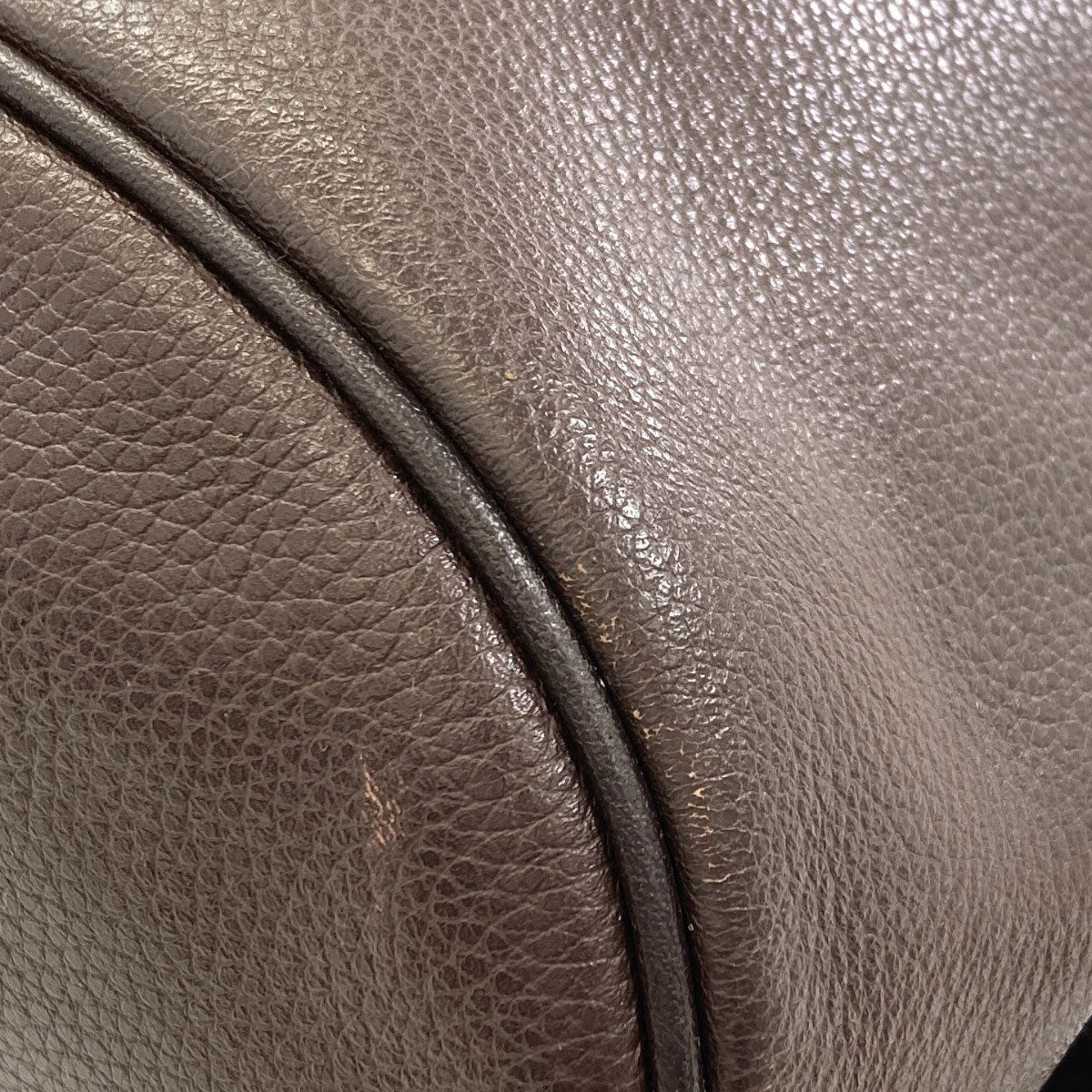 Longchamp logo Backpack Â· Daypack Leather Ladies [Used]