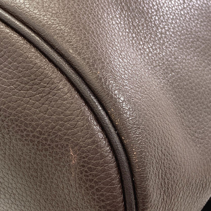 Longchamp logo Backpack Â· Daypack Leather Ladies [Used]