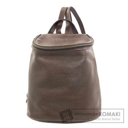 Longchamp logo Backpack Â· Daypack Leather Ladies [Used]