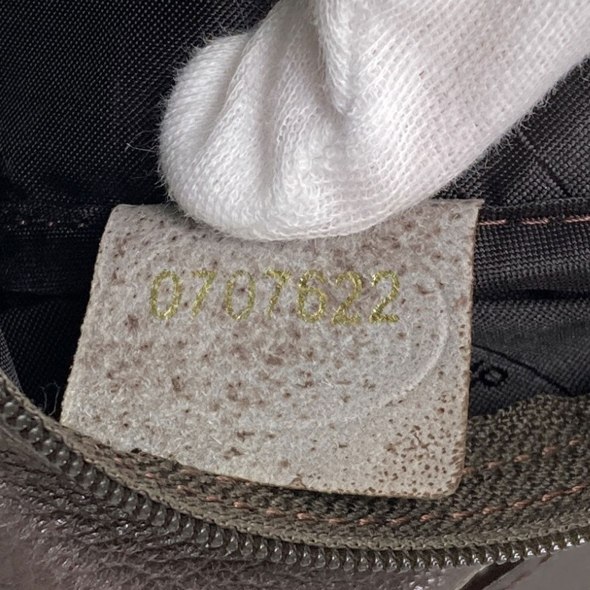 Longchamp logo Backpack Â· Daypack Leather Ladies [Used]