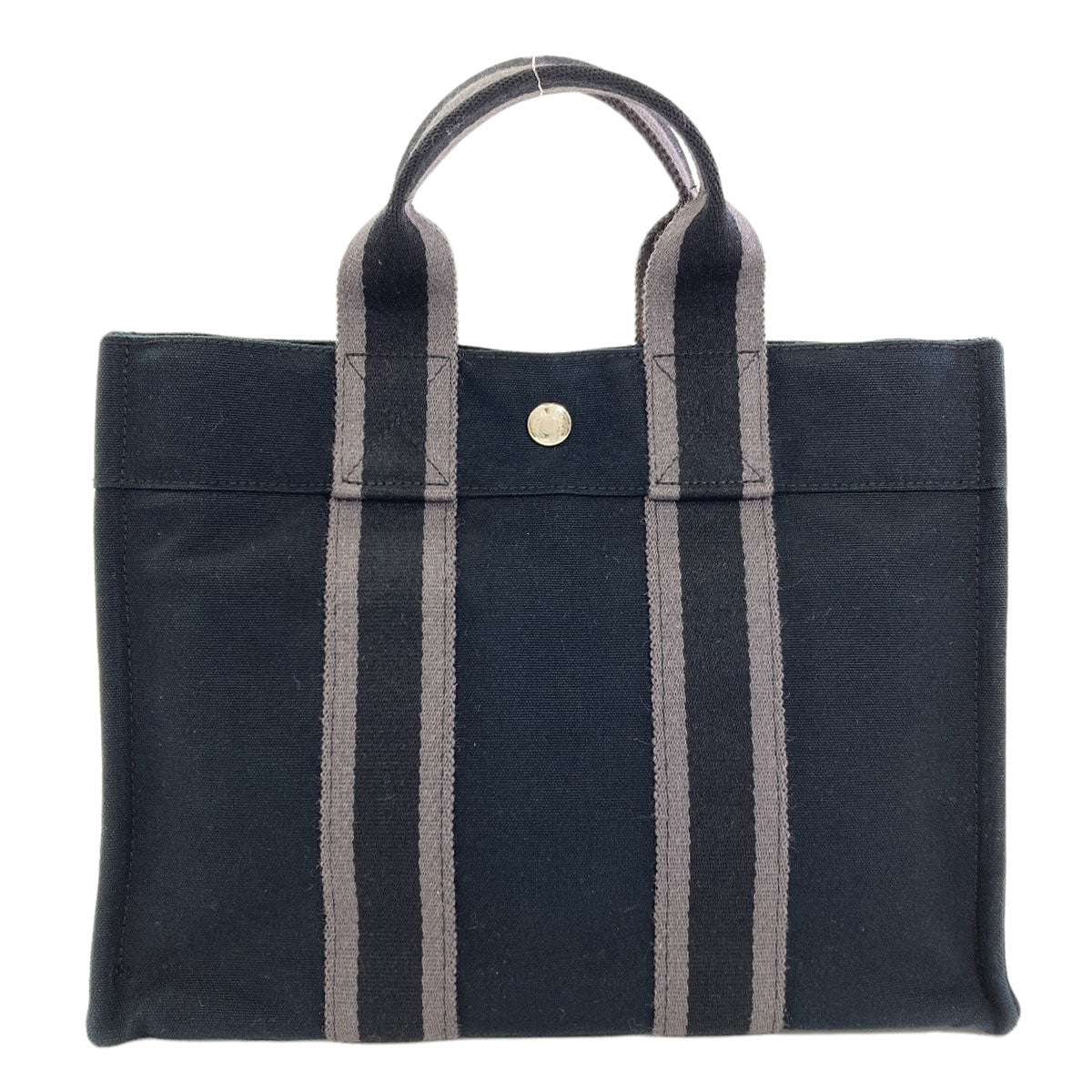 HERMES sack fool toePM Tote Bag Canvas Ladies [Used]