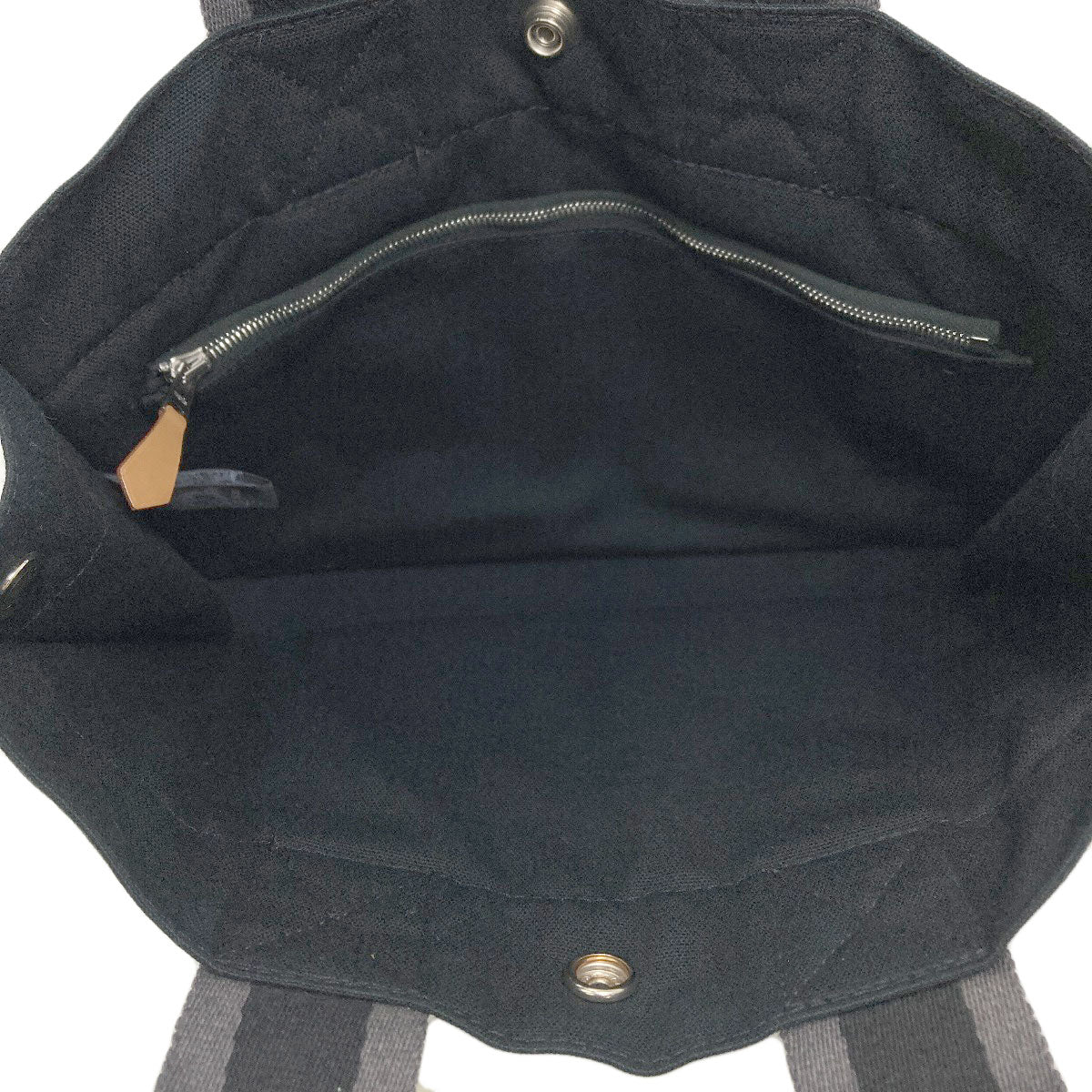 HERMES sack fool toePM Tote Bag Canvas Ladies [Used]