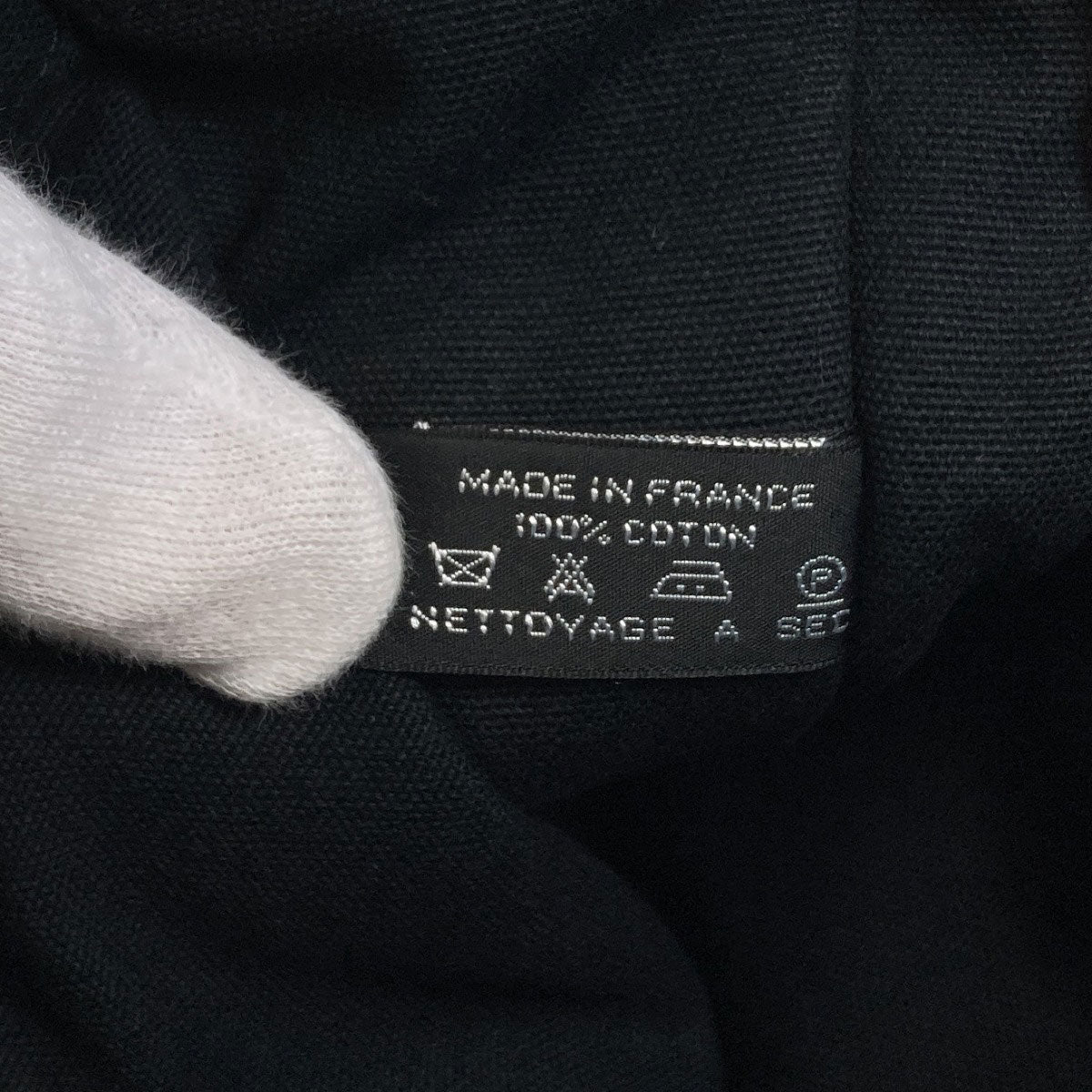 HERMES sack fool toePM Tote Bag Canvas Ladies [Used]