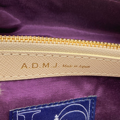 ADMJ Logo one belt Shoulder Bag Leather Ladies [Used]