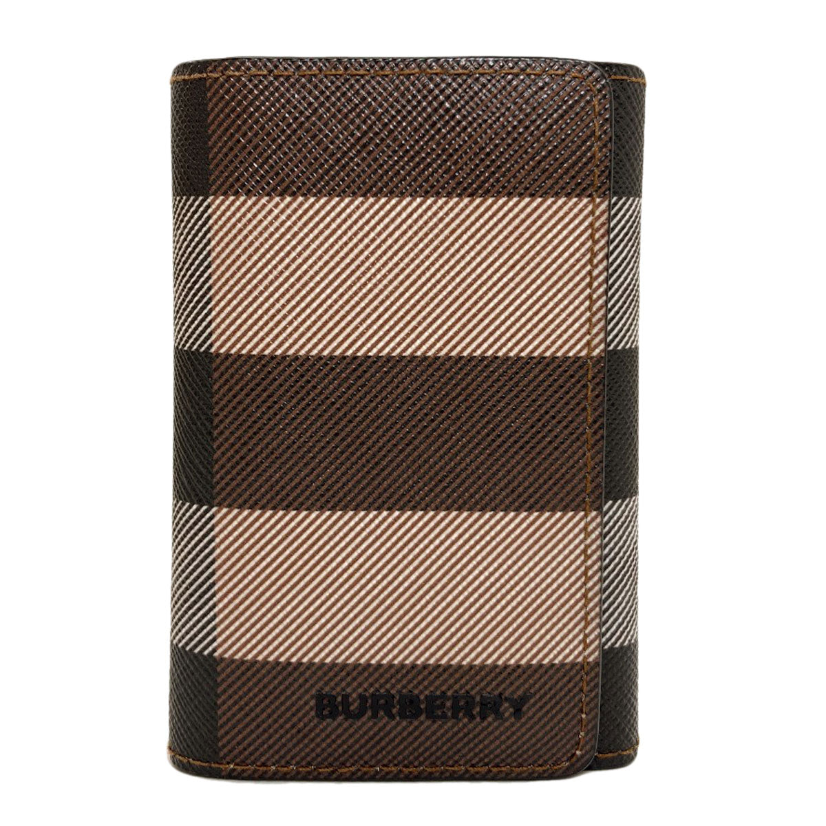 BURBERRY Burberry Check key holder PVC Ladies [Used]