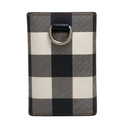BURBERRY Burberry Check key holder PVC Ladies [Used]