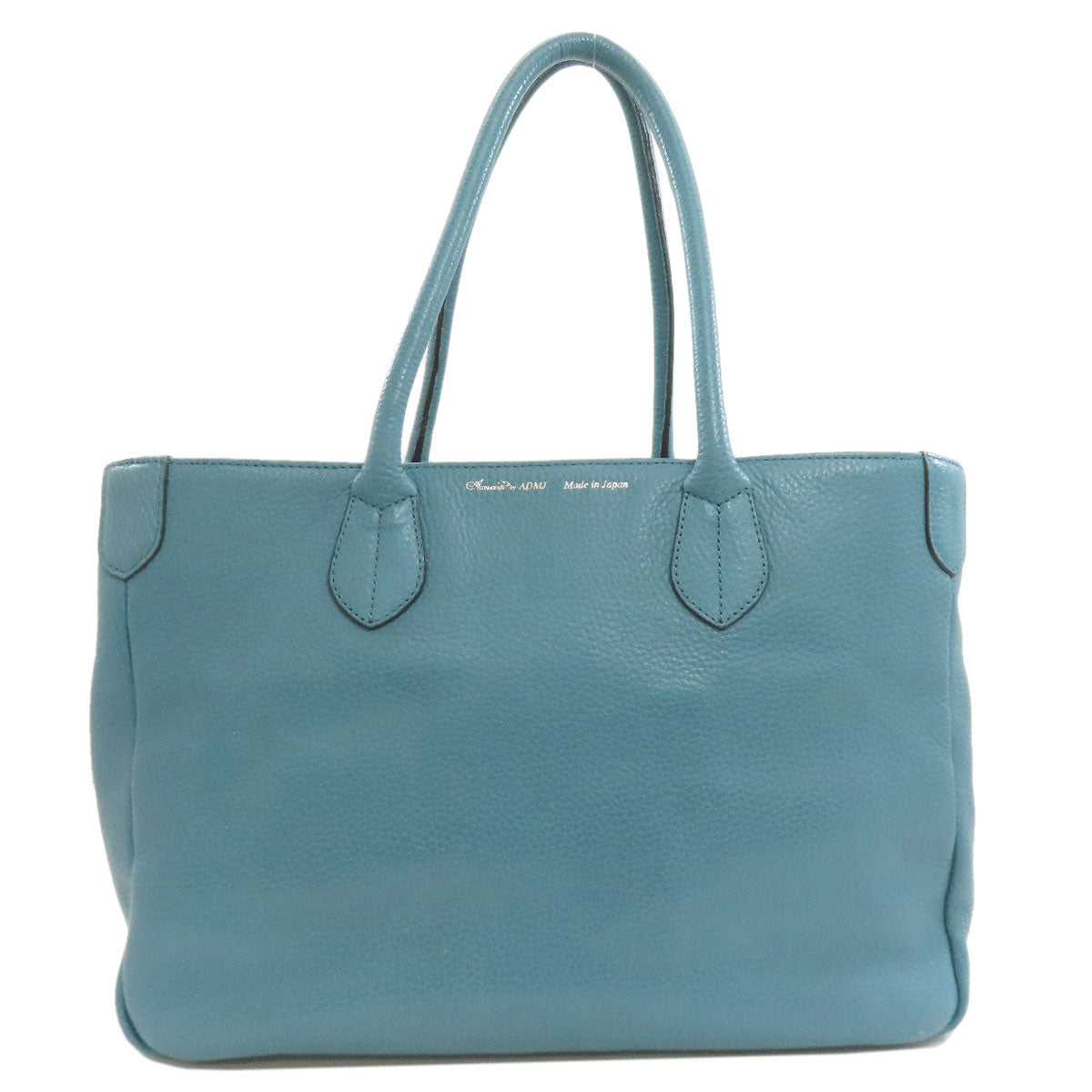 ADMJ logo Tote Bag Leather Ladies [Used]