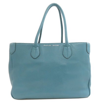 ADMJ logo Tote Bag Leather Ladies [Used]