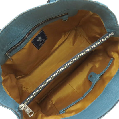 ADMJ logo Tote Bag Leather Ladies [Used]