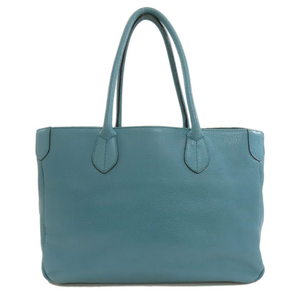 ADMJ logo Tote Bag Leather Ladies [Used]