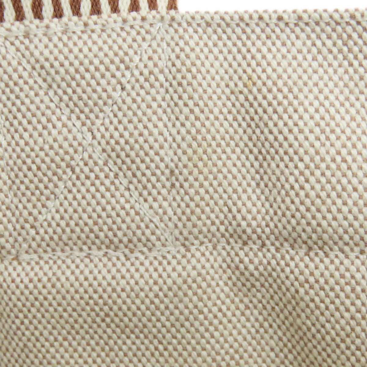 HERMES New fool toe MM Handbag Canvas Ladies [Used]