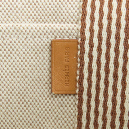 HERMES New fool toe MM Handbag Canvas Ladies [Used]