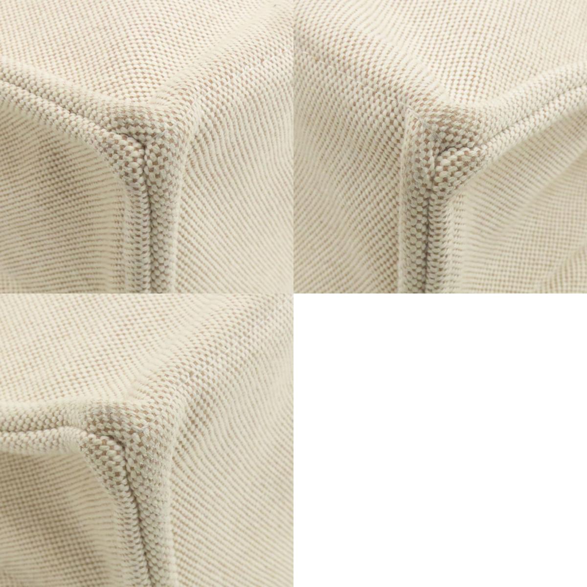 HERMES New fool toe MM Handbag Canvas Ladies [Used]