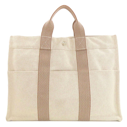 HERMES New fool toe MM Handbag Canvas Ladies [Used]