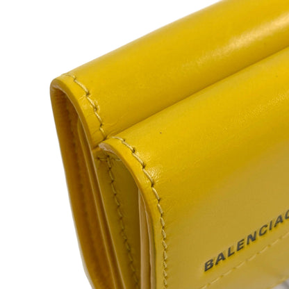 BALENCIAGA 529098 Tri-fold wallet Bifold Wallet with Coin Pocket Leather Ladies [Used]