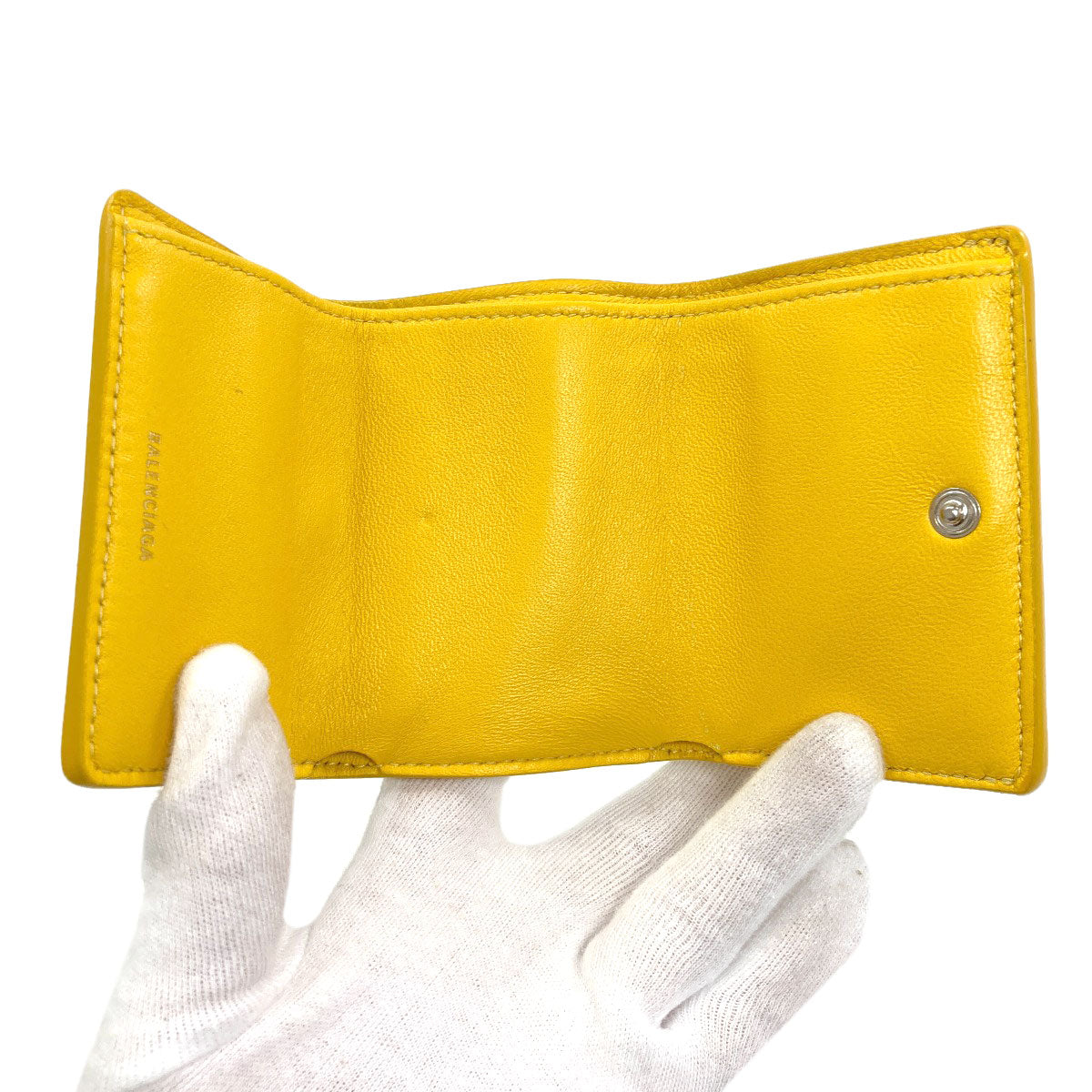 BALENCIAGA 529098 Tri-fold wallet Bifold Wallet with Coin Pocket Leather Ladies [Used]