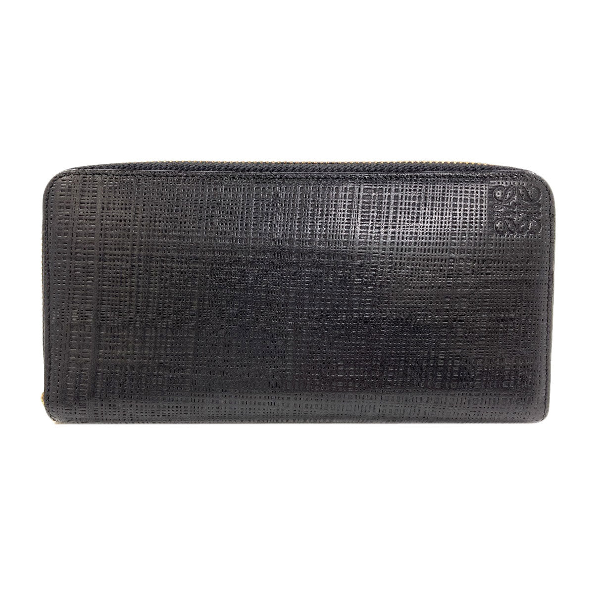 LOEWE anagram Long wallet (with coin pocket) Leather Ladies [Used]