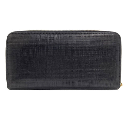 LOEWE anagram Long wallet (with coin pocket) Leather Ladies [Used]