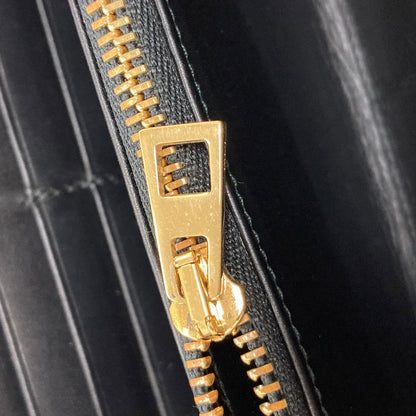 LOEWE anagram Long wallet (with coin pocket) Leather Ladies [Used]