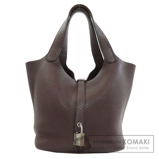 HERMES Picotin Lock MM SilverHardware Handbag Taurillon Clemence Ladies [Used]