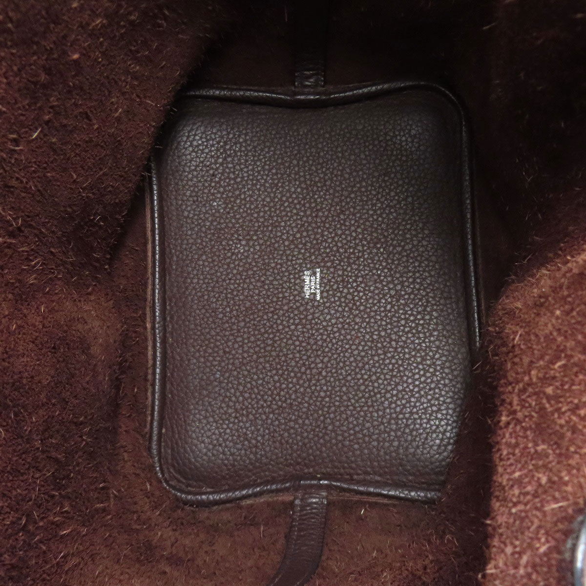 HERMES Picotin Lock MM SilverHardware Handbag Taurillon Clemence Ladies [Used]