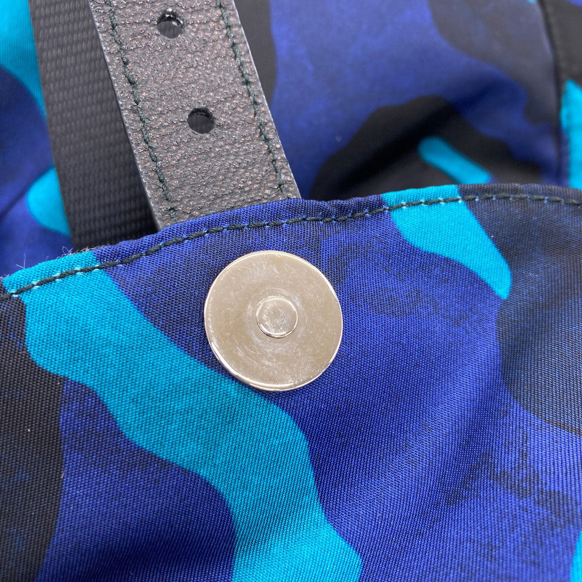 PRADA BZ0032 Camouflage pattern Backpack Â· Daypack Nylon Ladies [Used]