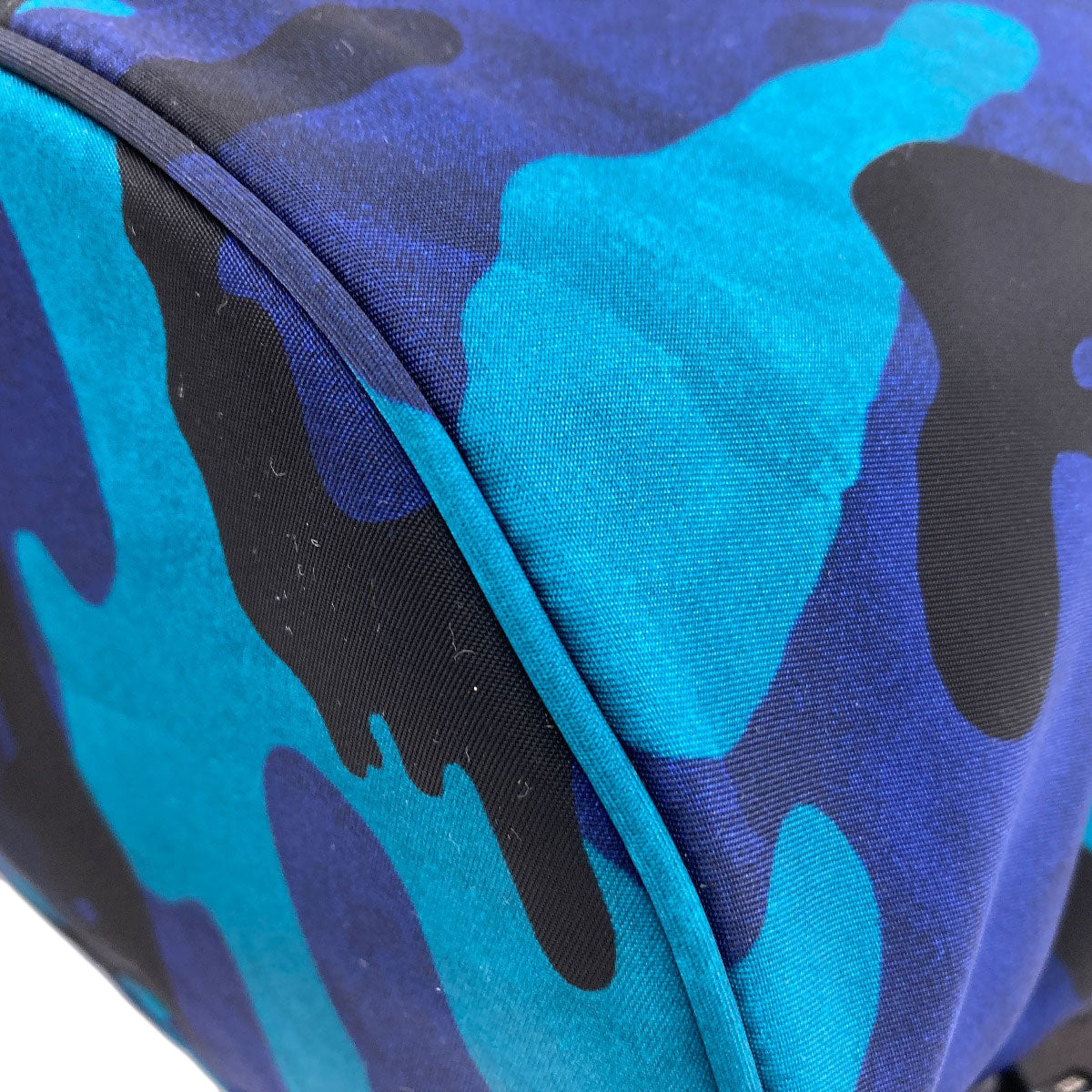 PRADA BZ0032 Camouflage pattern Backpack Â· Daypack Nylon Ladies [Used]