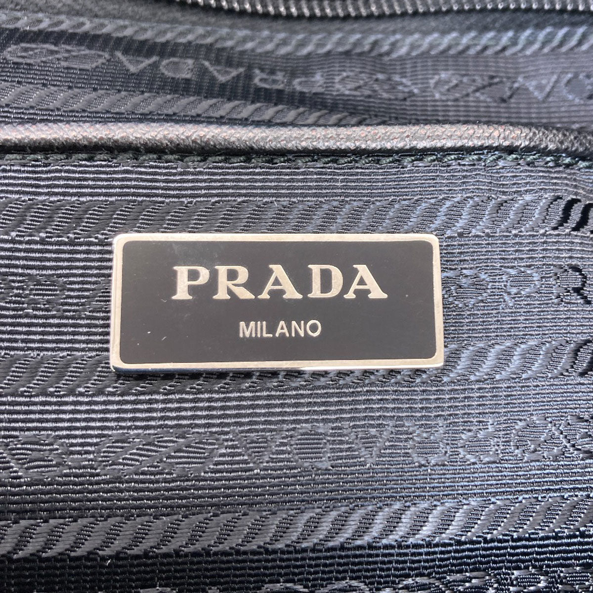 PRADA BZ0032 Camouflage pattern Backpack Â· Daypack Nylon Ladies [Used]