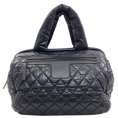 CHANEL Cocoko Koon SilverHardware Boston bag Nylon Ladies [Used]