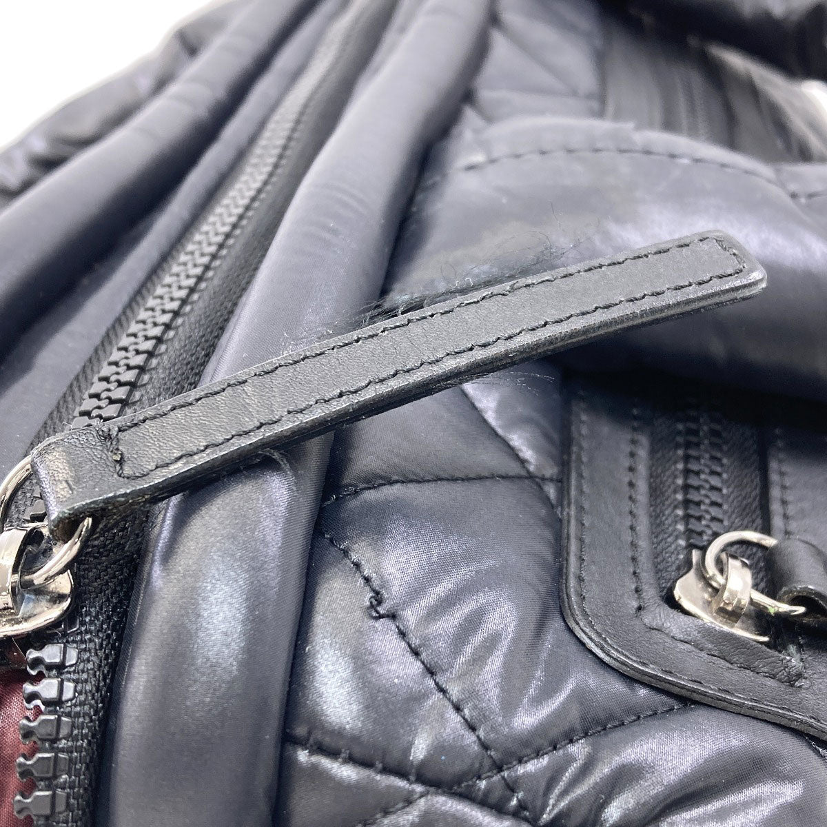 CHANEL Cocoko Koon SilverHardware Boston bag Nylon Ladies [Used]