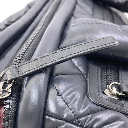 CHANEL Cocoko Koon SilverHardware Boston bag Nylon Ladies [Used]